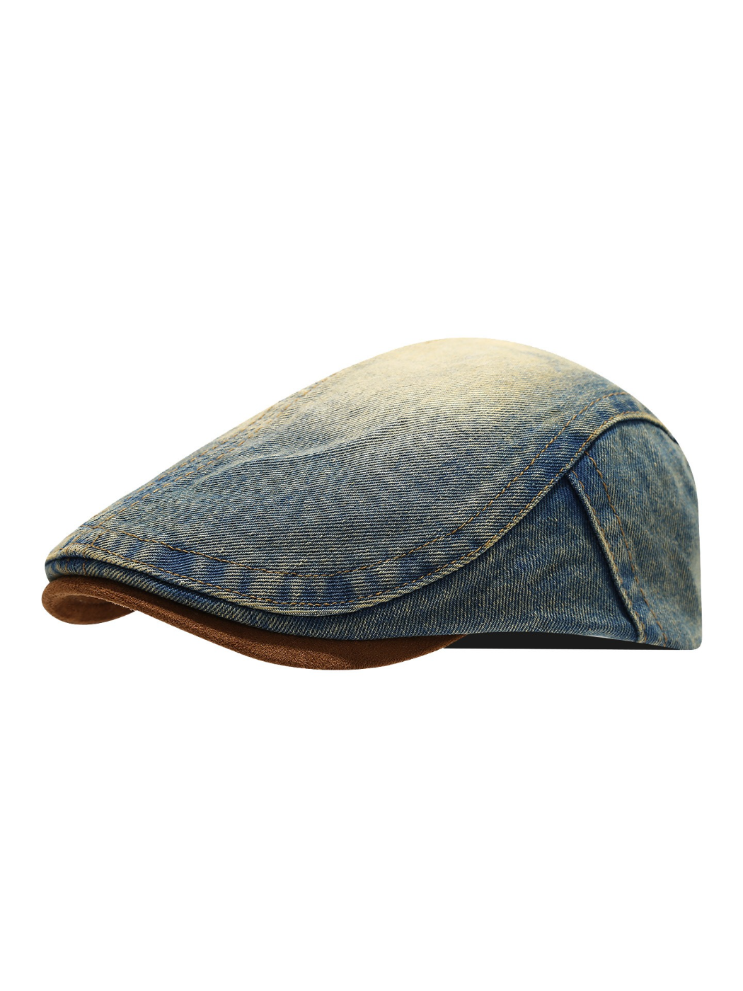 Haila - Vintage Textured Newsboy Cap