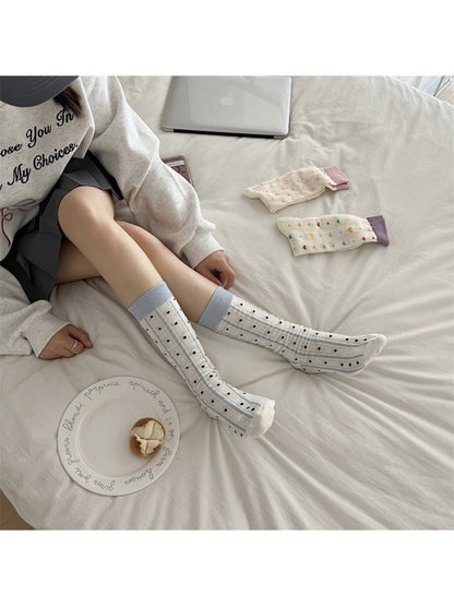 Rufia - Soft Heart Dot Crew Socks product image 2
