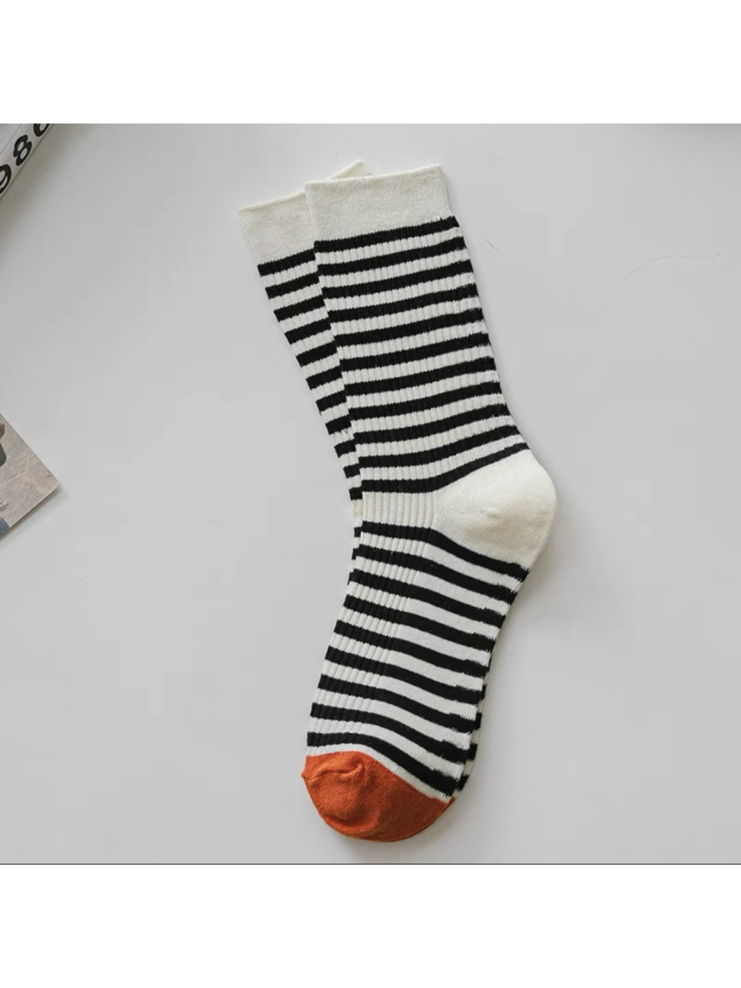 Rufia - Y2K Colorblock Stripe Crew Socks product image 5