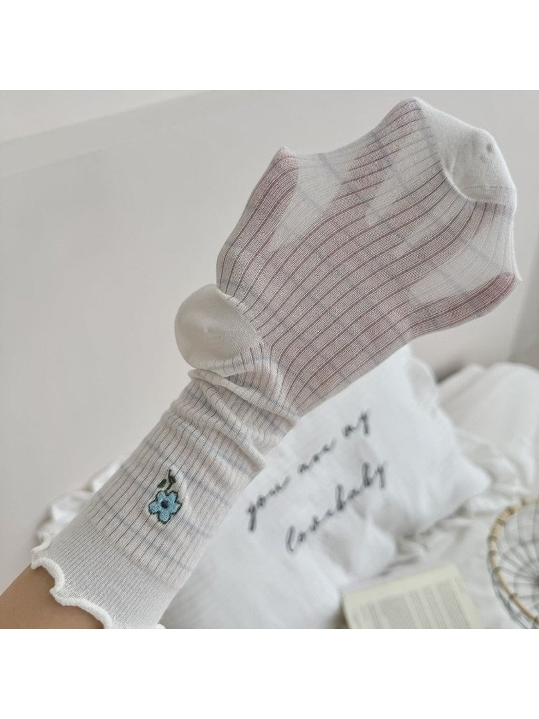 Rufia - Simple Daily Wear Women's Crew Socks