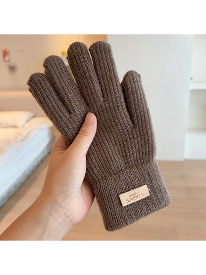 Gloving - Candy Color Touchscreen Knit Gloves