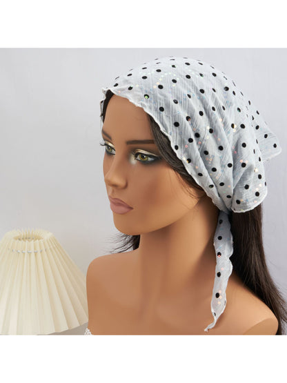 Scarvii - Polka Dot Square Scarf