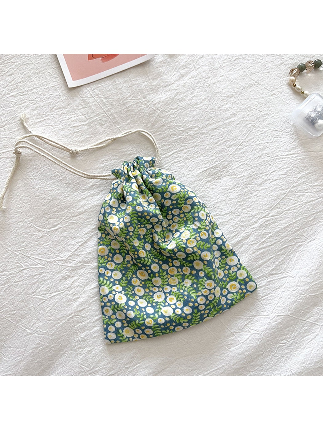 Cosbai - Printed Drawstring Pouch Bag for Travel