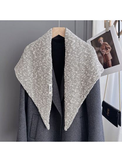 Scarvii - Modern Marled Triangle Wrap