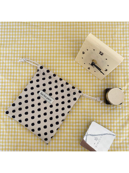 Cosbai - Corduroy Drawstring Pouch
