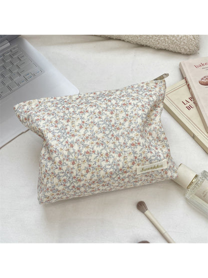 Cosbai - Micro Floral Cosmetic Bag