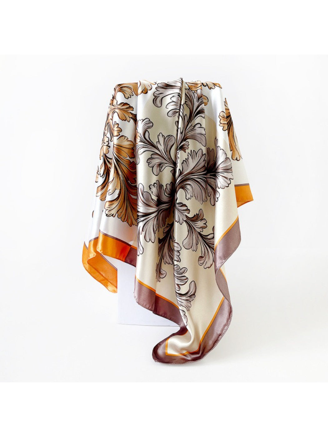 Scarvii - Vintage Baroque Print Square Scarf