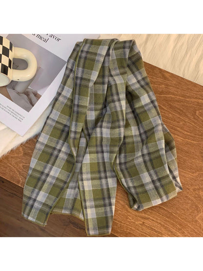 Scarvii - Vintage Check Plaid Scarf