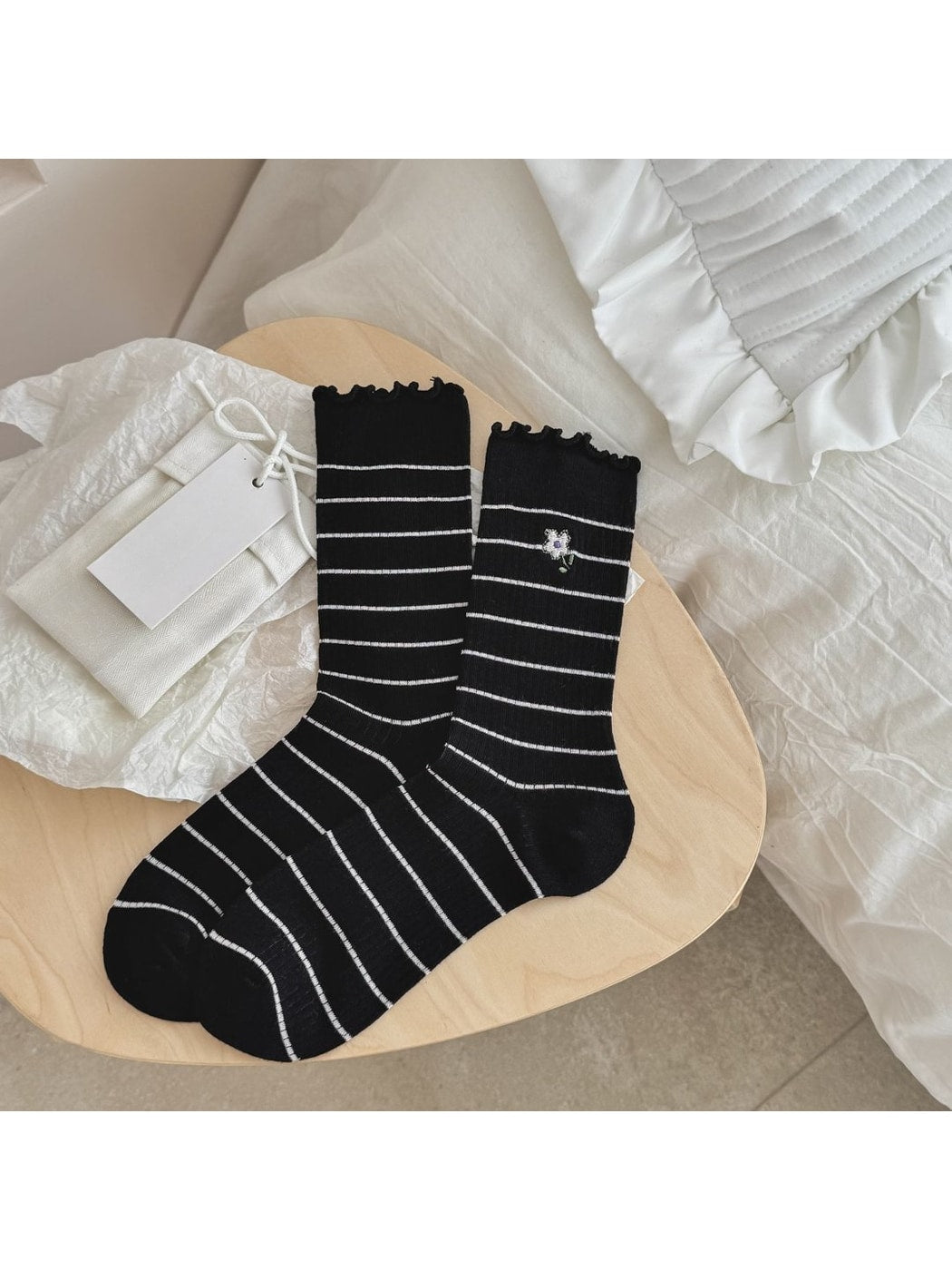 Rufia - Simple Daily Wear Women's Crew Socks