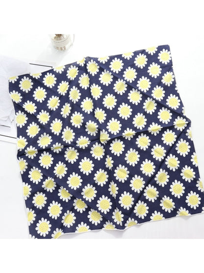 Scarvii - Floral Fashion Square Scarf