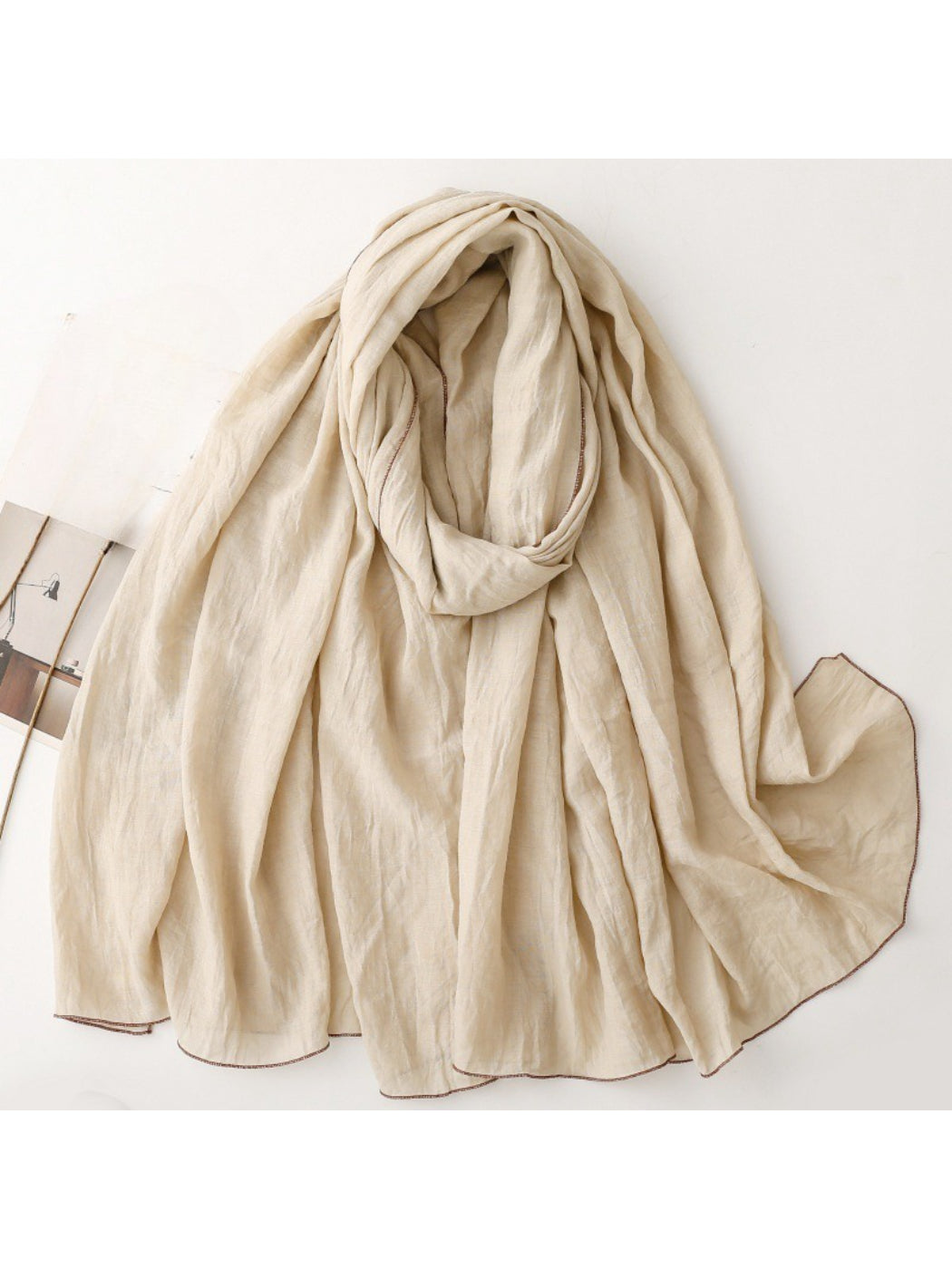 Scarvii - Fluid Draped Texture Everyday Scarf