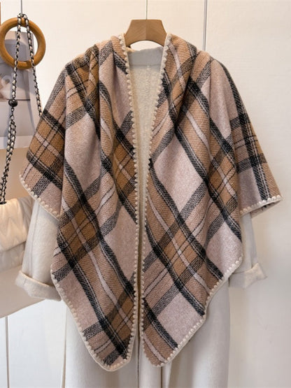 Scarvii - Classic Scarf with Plaid Pattern