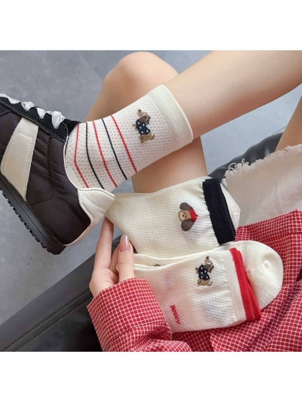 Rufia - Cartoon Dog Crew Socks product image 2