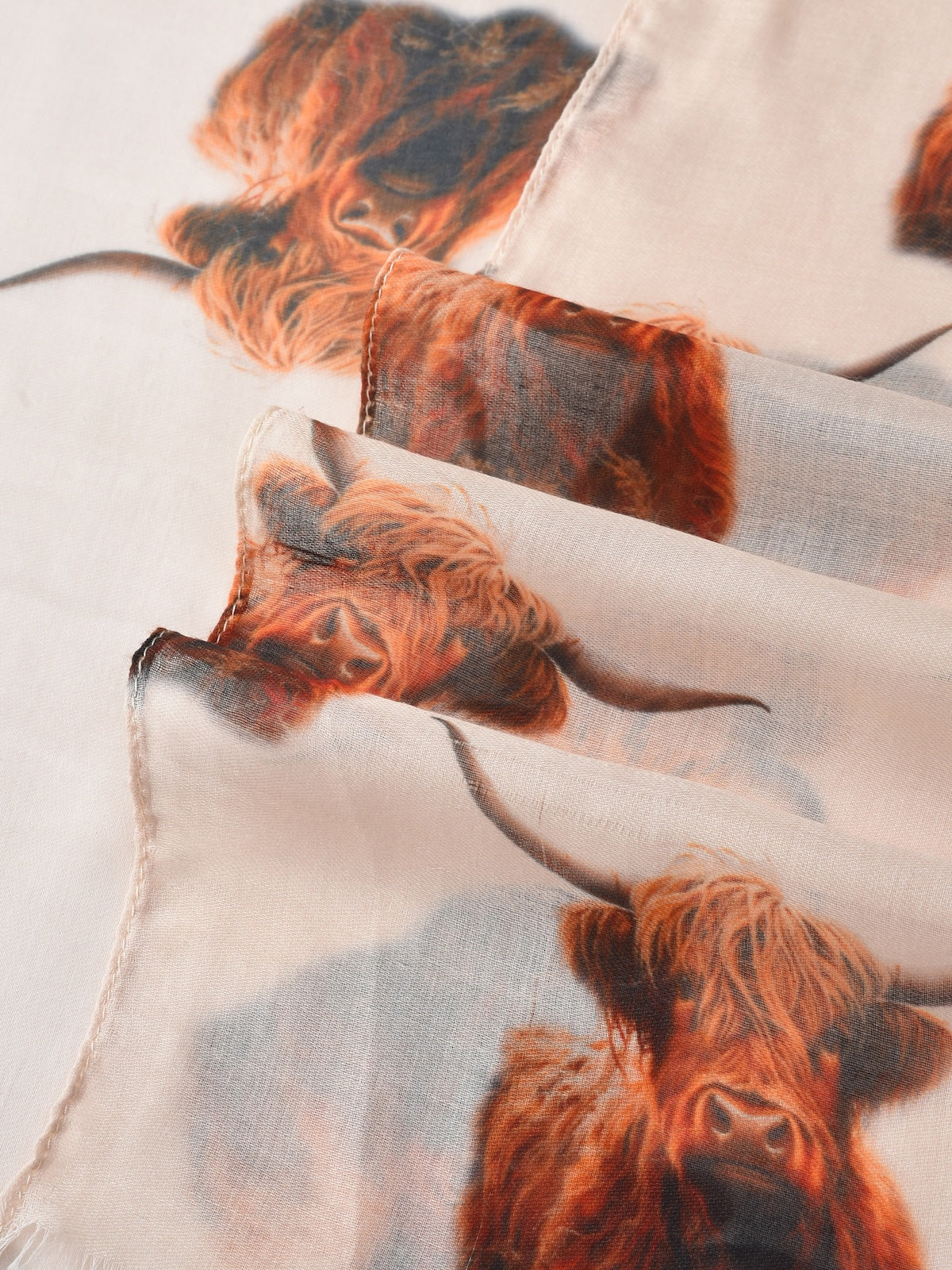 Scarvii – Highland Cow Print Scarf