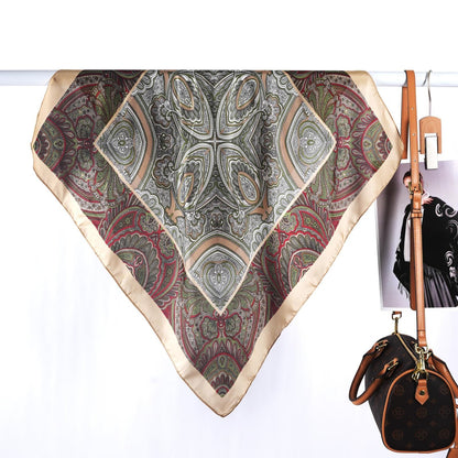 Scarvii - Baroque Paisley Square Scarf