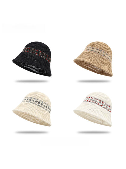 Haila - Fair Isle Round Crown Bucket Hat