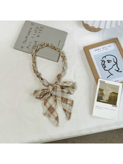 Scarvii - Chic Patterned Fashion Narrow Scarf