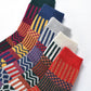 Rufia - 5 Pairs Bohemian Wool-Blend Socks Set