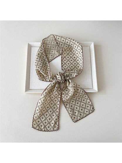 Scarvii - Floral Patchwork Narrow Scarf