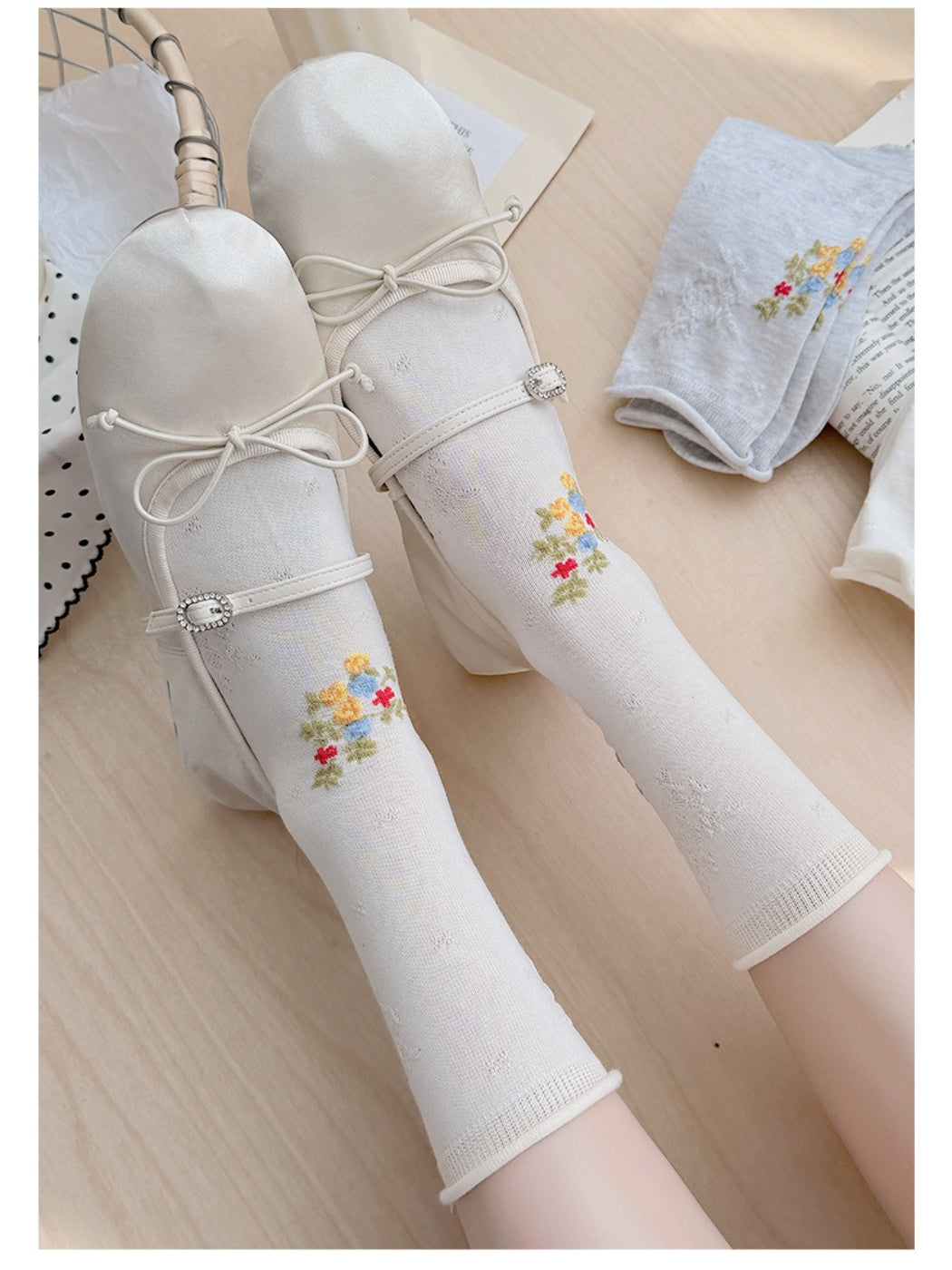 Rufia - Sweet Detail Everyday Crew Socks product image 6