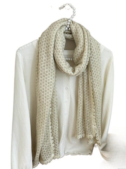 Scarvii - Cozy Versatile Minimalist Solid Color Warm Scarf