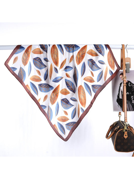 Scarvii - Watercolor Leaf Square Scarf