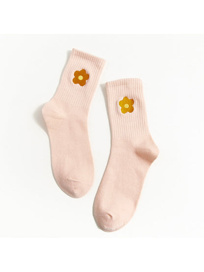 Rufia - Capsule Flower Motif Crew Socks product image 9