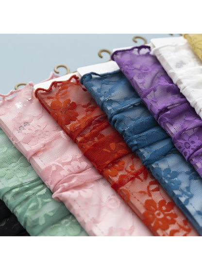 Rufia - Lightweight Lace Sheer Crew Socks product image 9