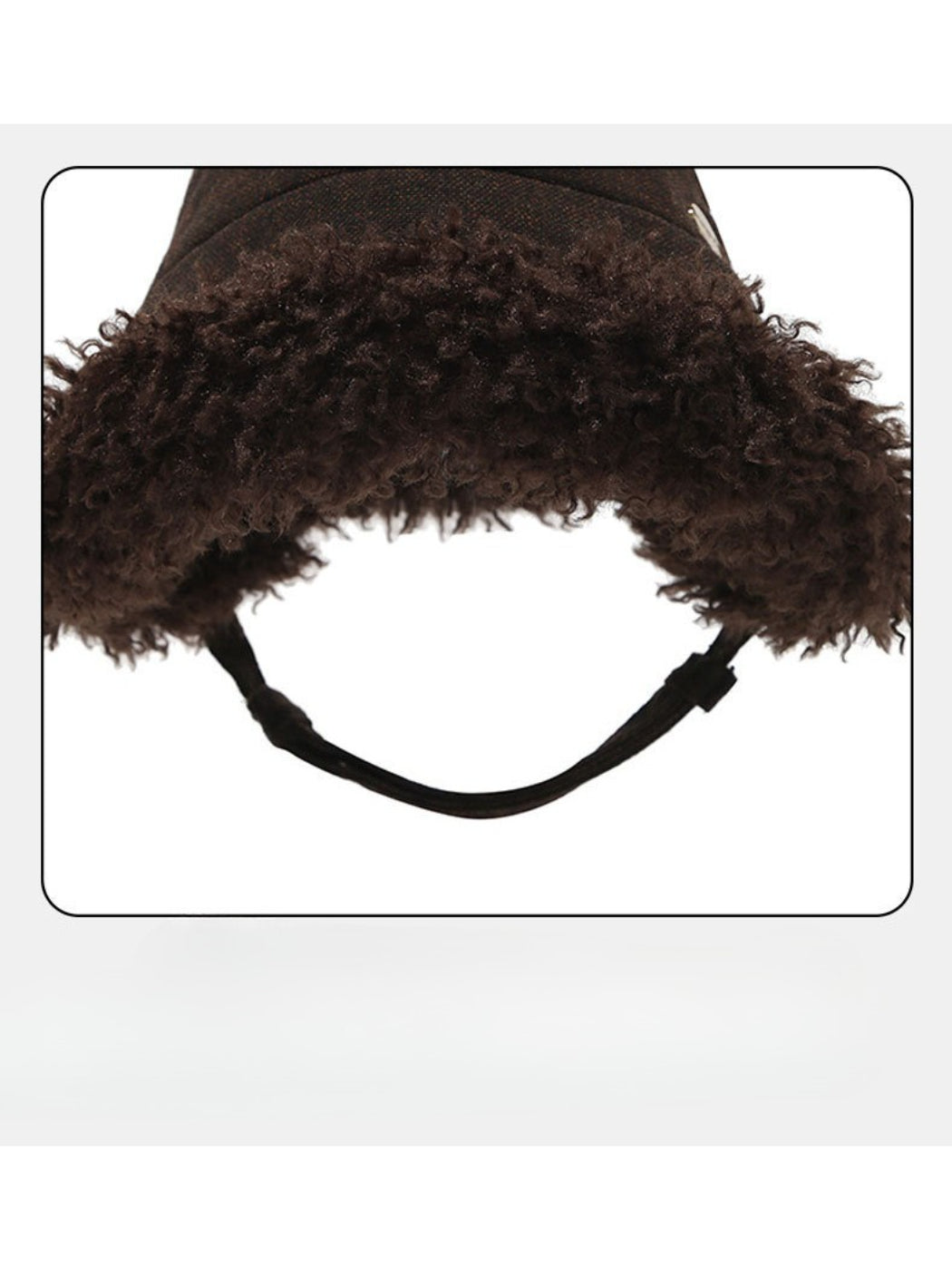 Haila - Winter Faux Fur Trim Bucket Hat