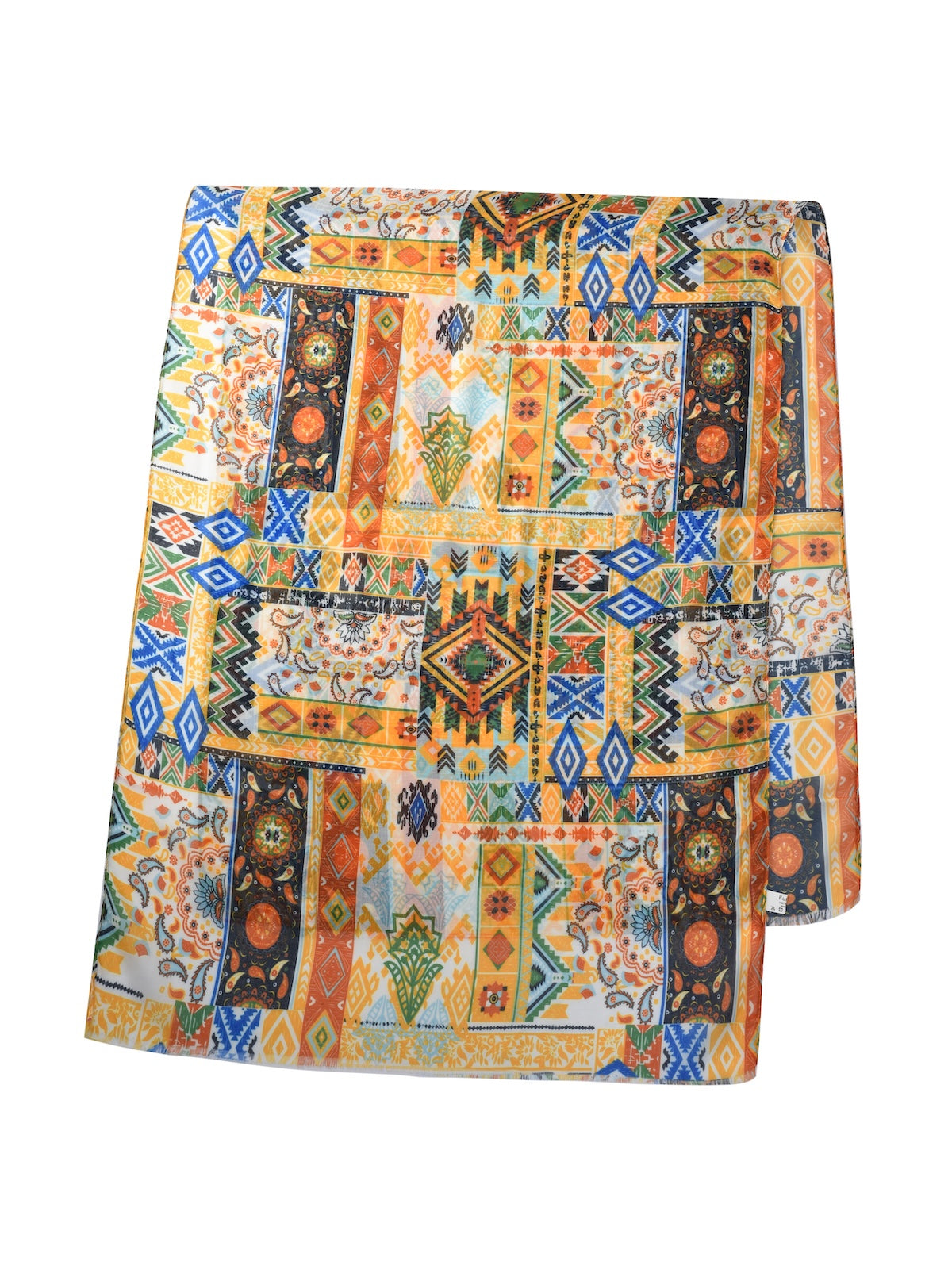 Scarvii – Boho Patchwork Print Scarf