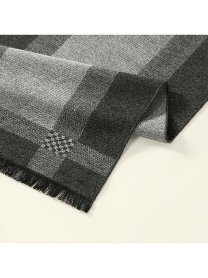 Scarvii - Striped Winter Plush Scarf