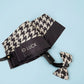 Rano - Houndstooth Print Compact Umbrella (Auto/Manual)