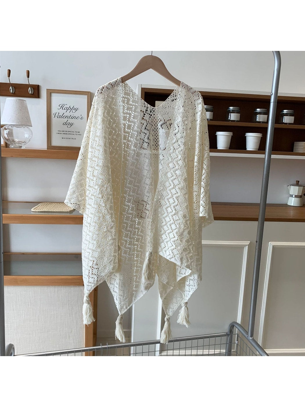 Scarvii - Draped Cape Style Lace Scarf Wraps
