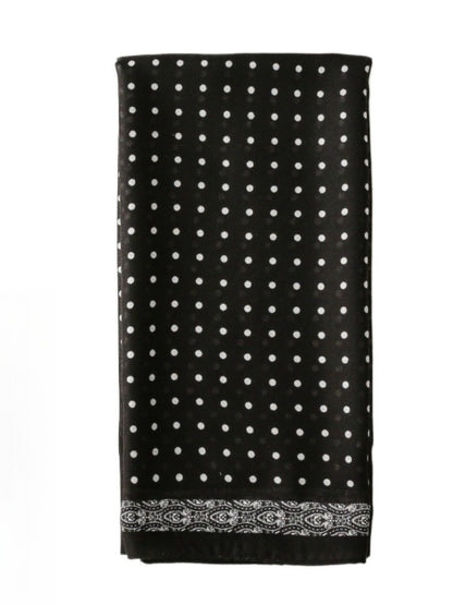 Scarvii -  Elegant Long Scarf with Polka Dots