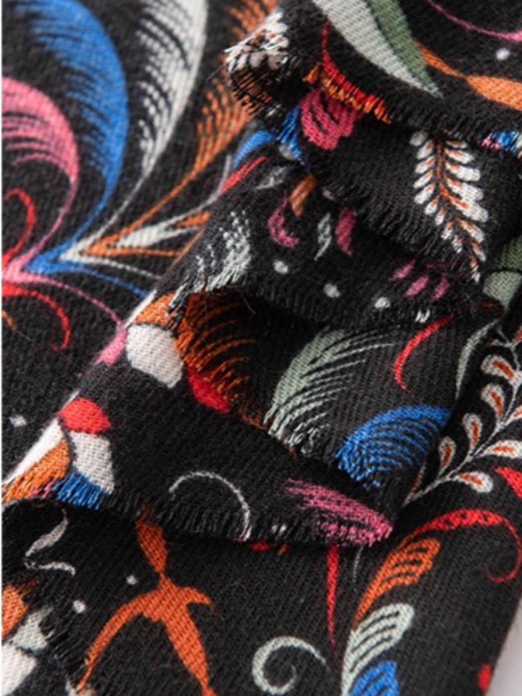 Scarvii - Elegant Tree Print Scarf & Shawl