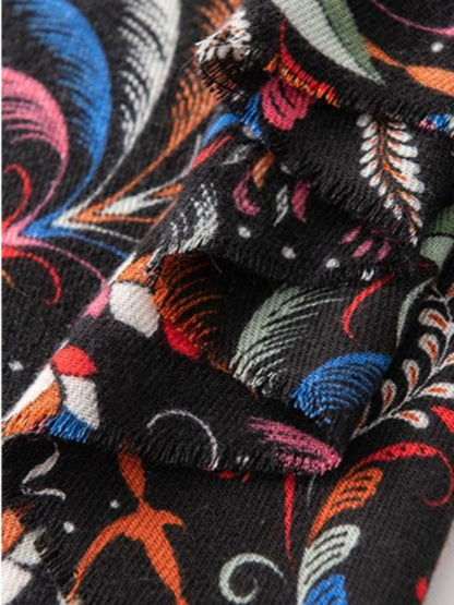 Scarvii - Elegant Tree Print Scarf & Shawl