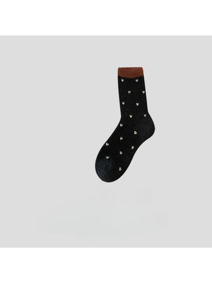Rufia - Mini Heart Dot Crew Socks