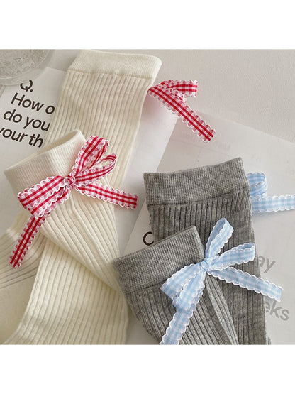 Rufia - Ballet Check Summer Socks - Classic & Airy
