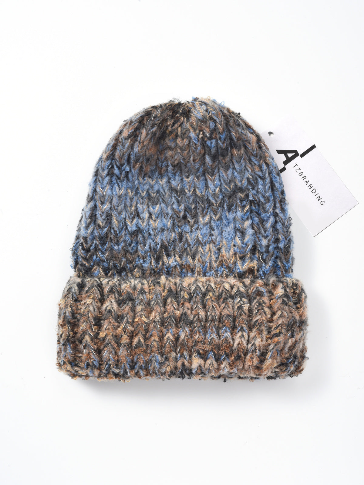 Haila - Vintage Gradient Knitted Warm Beanie