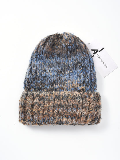 Haila - Vintage Gradient Knitted Warm Beanie