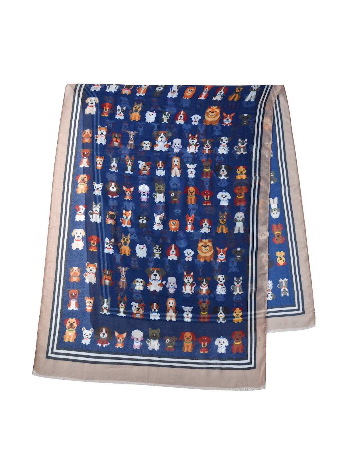 Scarvii - Dog Print Scarf