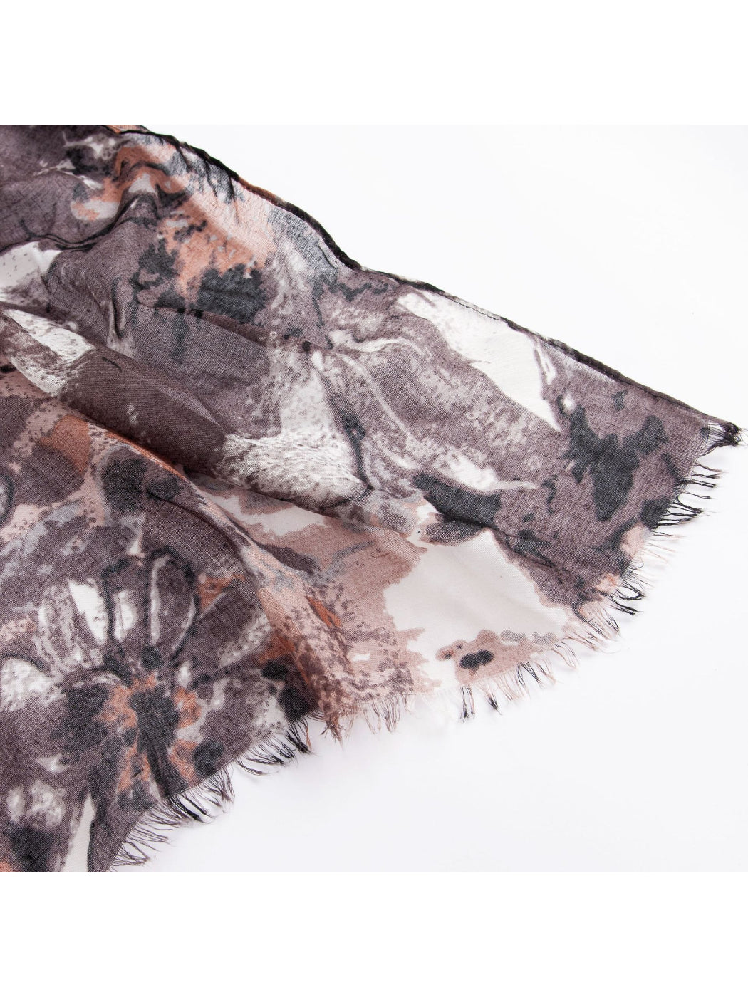 Scarvii - Earth Tone Abstract Print Scarf