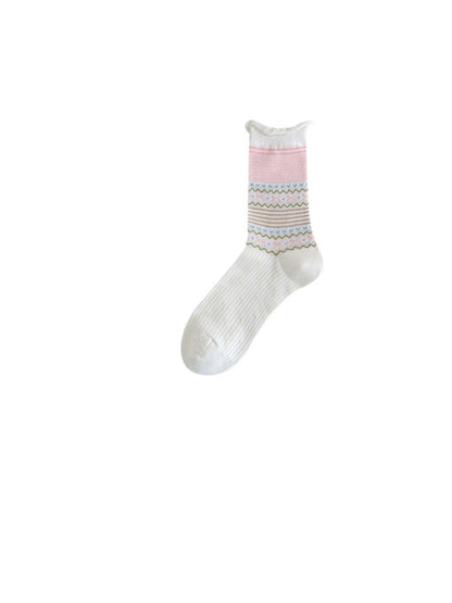 Rufia - Candy Tone Nordic Style Crew Socks product image 3