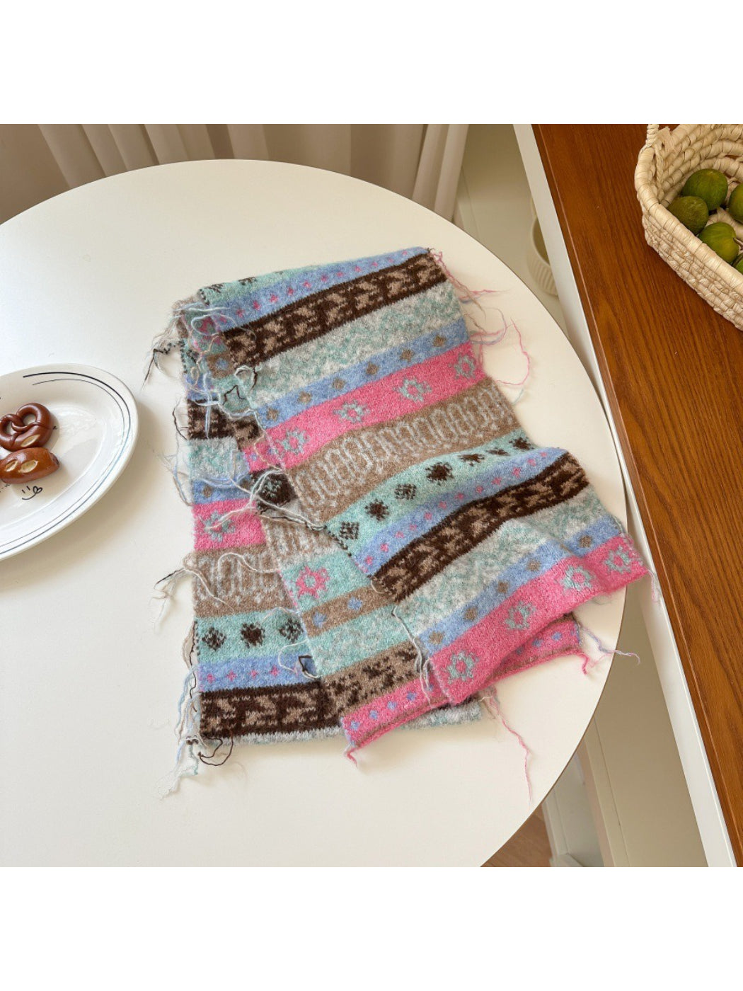 Scarvii – Fair Isle Knit Scarf