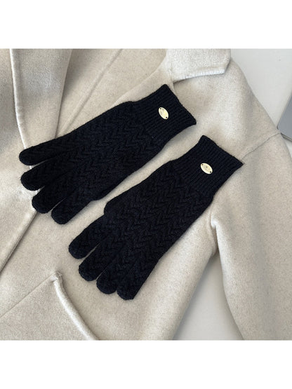 Gloving - Winter Cable Knitted Touchscreen Gloves