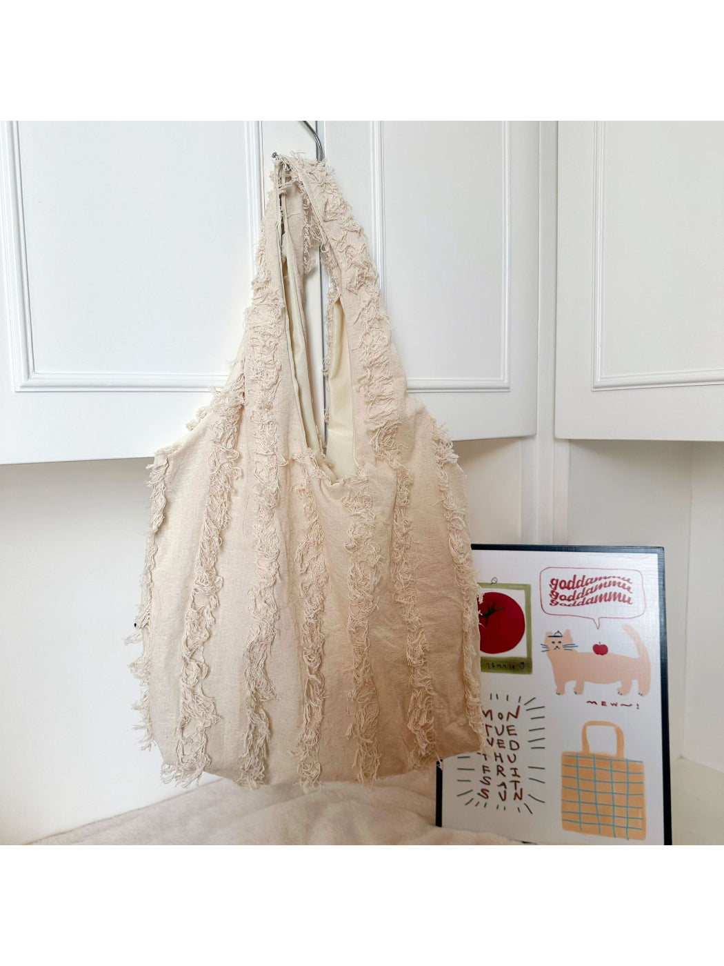 Cosbai - Elegant Soft Texture Shoulder Tote