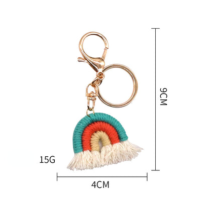Koco Crochet Rainbow Keychain main product view
