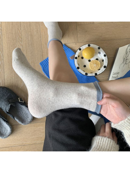 Rufia - Soft Roll-Edge Crew Socks