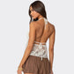 Vesty - Boho White Lace Halter Top - Sexy & Charm
