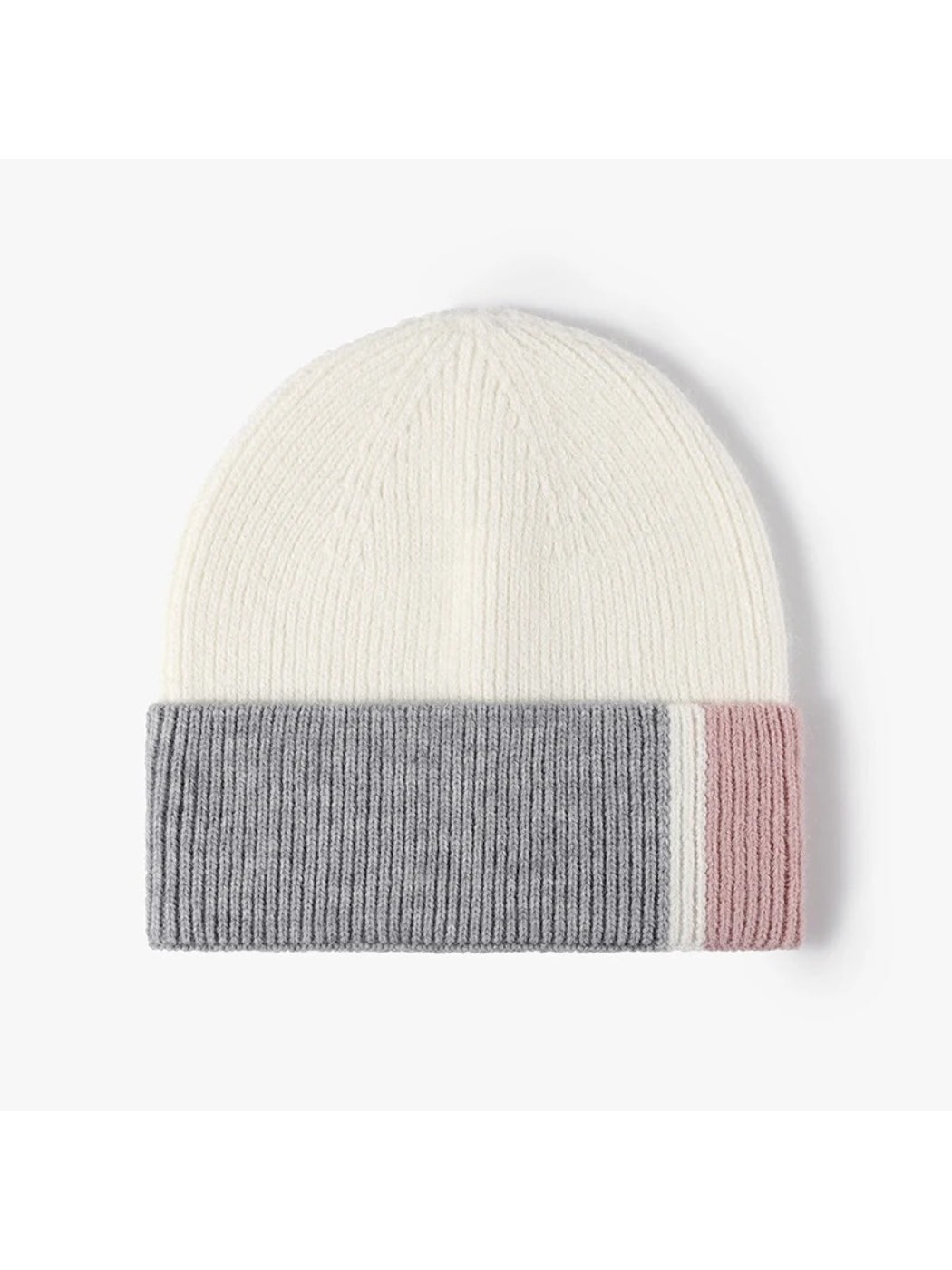 Haila - Colorblock Single-Layer Knit Beanie